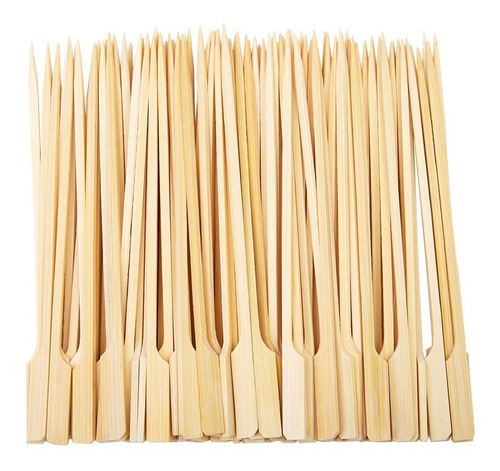 Imagen 1 de 1 de Pincho De Bambu 15cm Catering X 500u Finger Food Truck