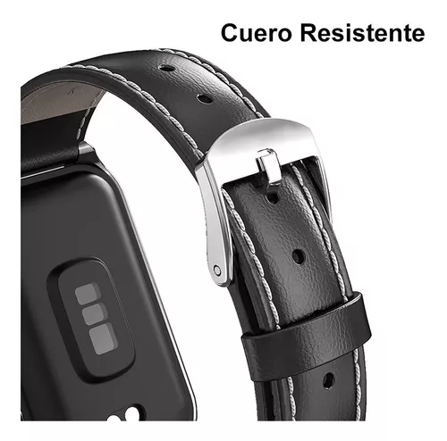 Correa De Cuero Genuino Con Conector Para Huawei Watch fit 2 Nuevo/fit2