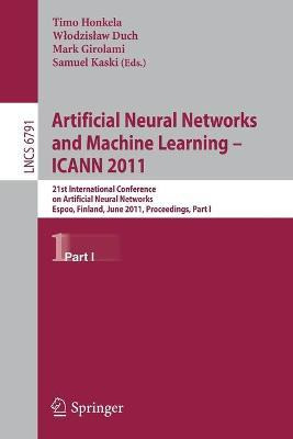 Libro Artificial Neural Networks And Machine Learning - I...