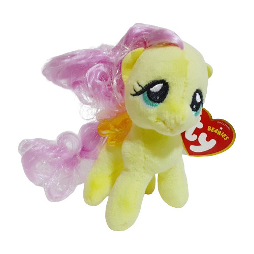 Peluche Llavero Little Pony Fluttershy Beanie Babies 1pza Ty