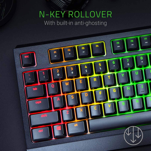 Teclado Mecánico Para Juegos Razer Blackwidow Green Switch