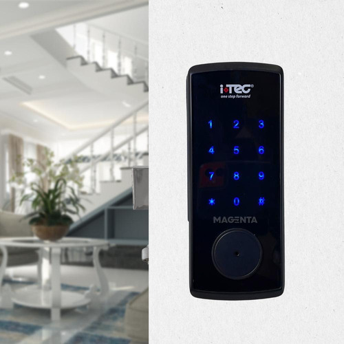 Imagem 5 de 5 de Fechadura Imab Itec Imcode3 Com Hub Alexa Coworking E Airbnb