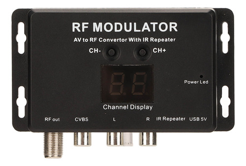 Modulador Rf Profissional Av Para Conversor De Repetidor In