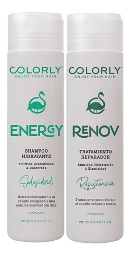 Kit Hidratante Shampoo Energy + Tratamiento Renov Colorly®