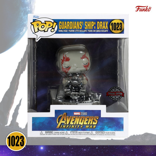 Funko Pop Drax En Benatar #1023 Marvel Avengers Deluxe