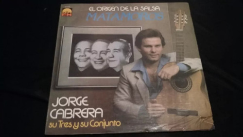 El Origen De La Salsa Matamoros Jorge Cabrera Lp Vinilo 