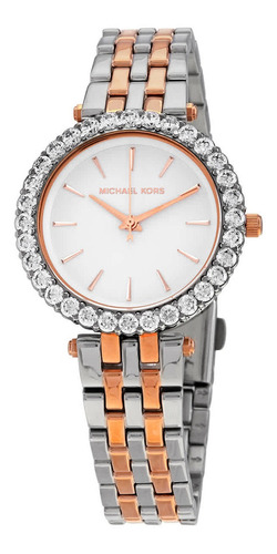Reloj Michael Kors Para Mujer Mk4515 Cuarzo De Cristal Con