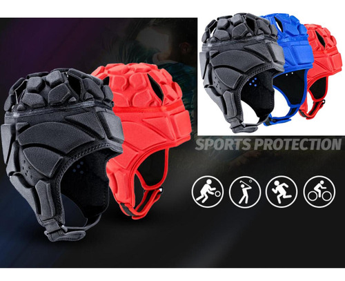 3 Paquete De 3-20 Protectores De Cabeza De Rugby, 3 Piezas