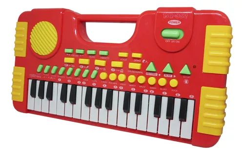 Teclado Piano Infantil Musical Bebê 31 Teclas com Som de Animais