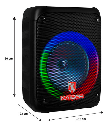 Bafle Kaiser Ksw-5008 8 Con Ksr-link Negro