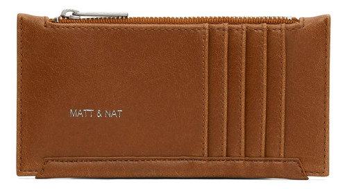 Matt & Nat Vegan Handbags, Jesse Slim Wallet, Chili (cobre) 