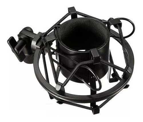 Imagem 4 de 4 de Pedestal Girafa Microfone Smmax Ibox + Aranha Shock Mount