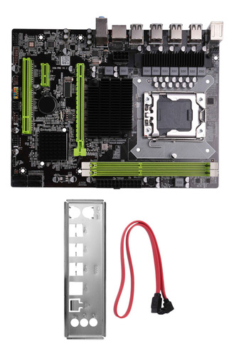 Placa Madre X58 Lga1366 Compatible Con Memoria De Servidor D