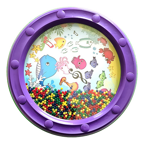 Sea Sound Drum Bead Ocean Plastic Educational Gentle Ocean