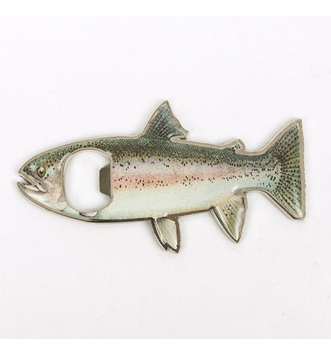 Pescado De Trucha Abridor De Botella Magnética Beer Amante