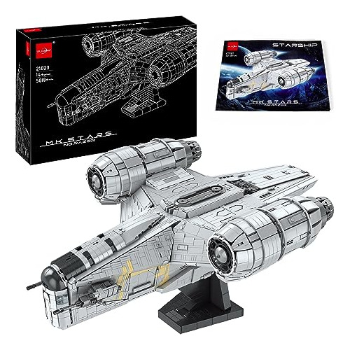 Moc Starship Toys The Razor Spaceship Model Building Ki...