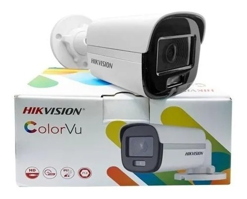 Cámara De Seguridad Bala Color Vu 5mpx//3k+audio Hikvision