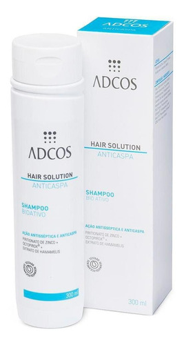 Hair Solution Shampoo Bio Ativo D 300ml  Adcos