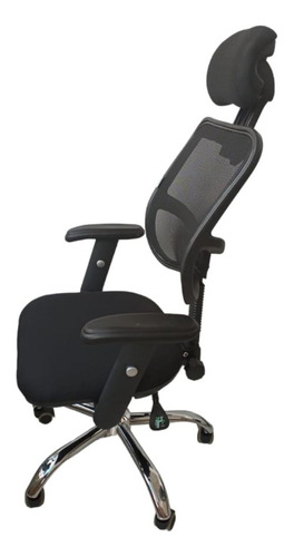 Imagen 4 de 6 de Silla De Oficina Ejecutiva Redentor Ar3 Color Negro