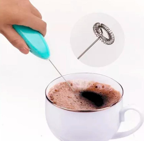 Mini Batidor Mezclador Espumador Electrico Cafe Leche Varios