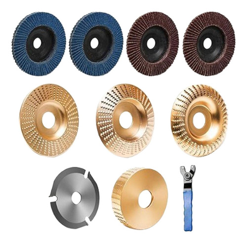 Conjunto De Discos De Escultura Em Madeira, Rodas De Corte,