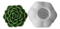 Comprar Molde Silicona Flor Suculenta Grande Porcelana Resina Fondan Color Rosa