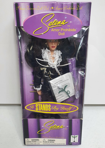 Selena Amor Prohibido Doll 1999 It Stands By Jtself Muñeca 