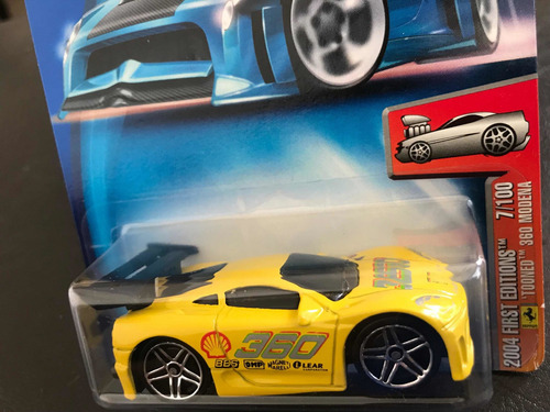 Hot Wheels Ferrari 360 Modena , Tooned, First Edition
