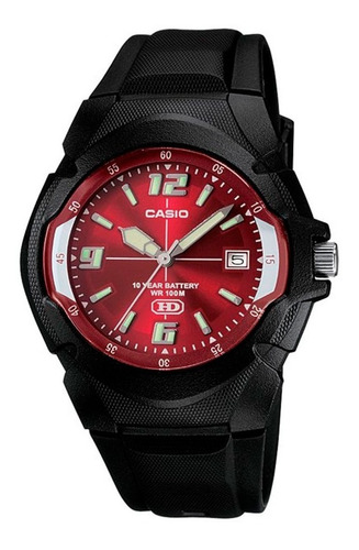 Reloj Casio Core Mw-600f 100 Mts Resistente Agua Analógico