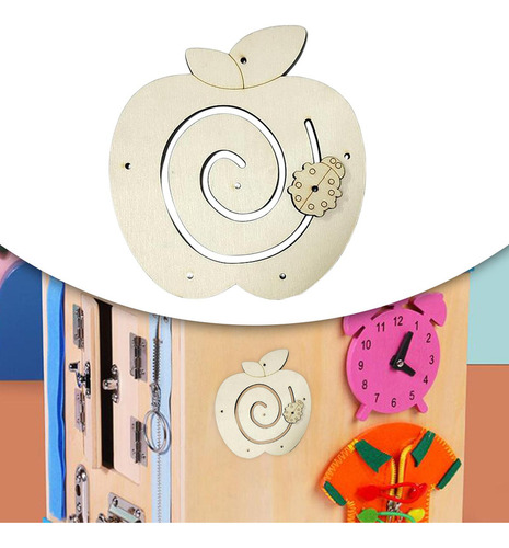 3 Accesorios De Tablero Sensorial Montessori, Tobogán,