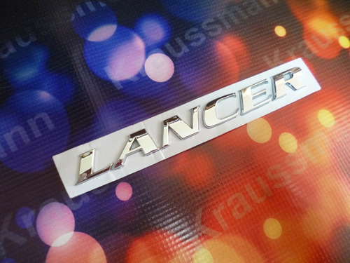 Mitsubishi Lancer, Logo Emblema Cromado