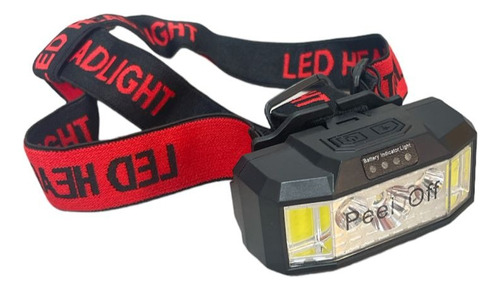 Linterna Led Minero Recargable Headlight