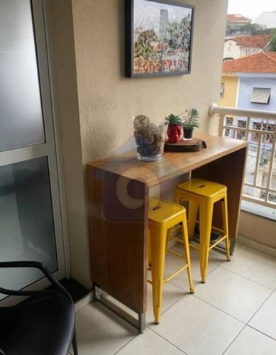 Imagem 7 de 15 de Apt 2 Dorm 1 Suite Varanda De Frente E 2 Vagas /saude - Tw15358