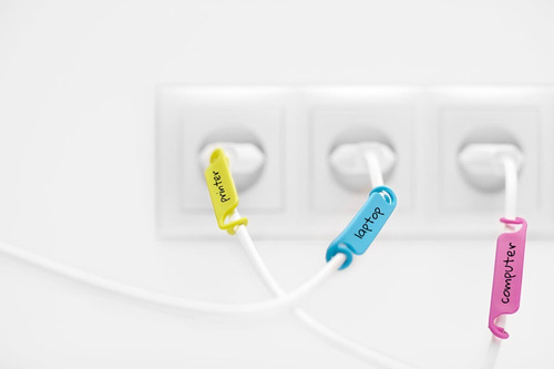 Imagen 7 de 10 de Identificadores Para Cables - Paquete Con 10 Tags