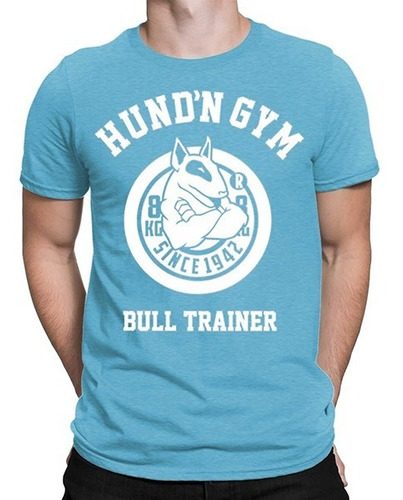 Remeras Hombre Bull Terrier Hf ® Dog Thinker Pack X 4