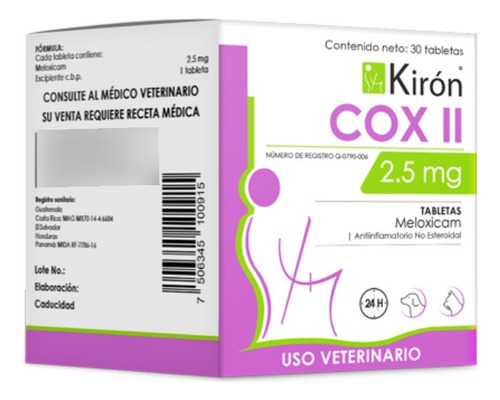 Cox 2, 2.5mg 30 Tabletas Kiron