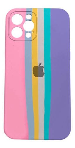 Carcasa Silicona Tipo Original iPhone 12 Pro Colores