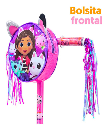 Scooter Patín Disney Gabby's Dollhouse Luces Apache En Caja (Usado)