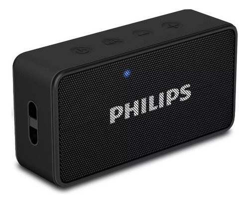 Parlante Portatil Bt Philips Bt60 Microfono 3w 6h Aux Fm Mp3