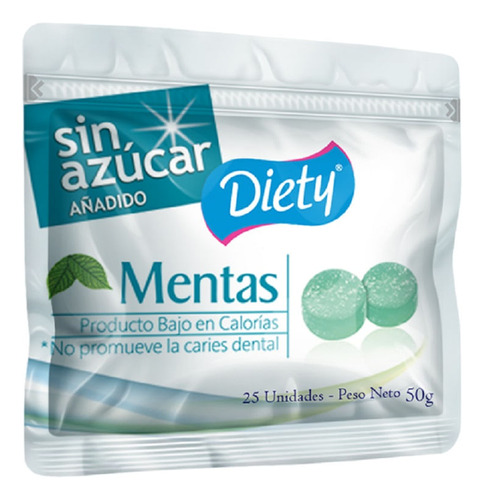 Mentas Diety S/azu X50g