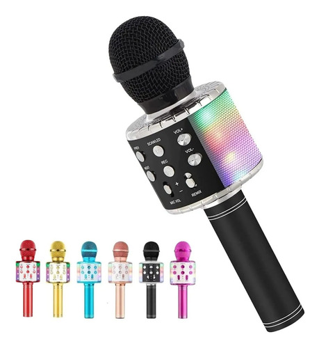 Micrófono De Karaoke Con Cambio De Voz Para Niños, Micrófono