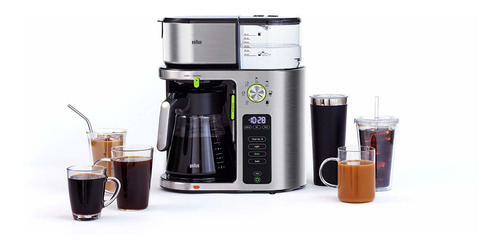 Braun Kfsi - Cafetera Multiuso De Acero Inoxidable, 7 Canti.