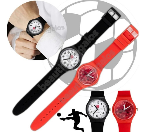 Reloj River Plate Deportivo Analogico Silicona Oficial