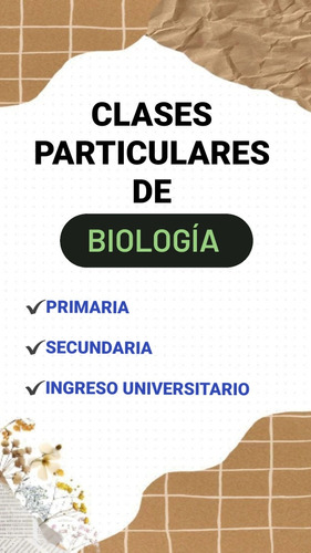 Clases Particulares De Biología 