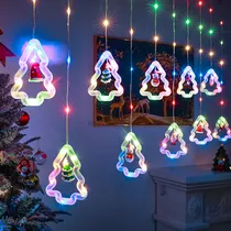 Comprar Cortina De Luces Led Decorativas Colgantes 3d De Navidad