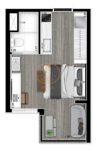 Apartamento Com 1 Dormitório(s) Localizado(a) No Bairro Vila Madalena Em São Paulo / São Paulo - 5380:910214