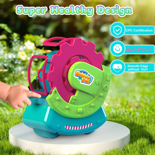 Bubble Machine, Bubble Machine Para Niños Niños Pequeños, Fa