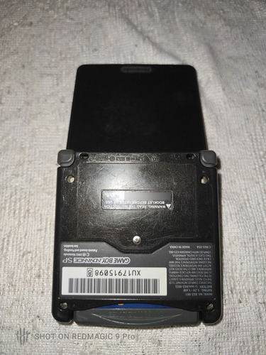 Game Boy Advance Sp Onyx Un Brillo Negro (Usado)