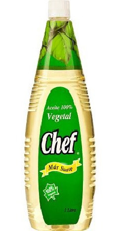 Aceite  Vegetal Chef 1lt (12uni) Super