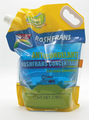 Refrigerante Azul Concentrado 70% Roshpack 3.78 L Roshfrans